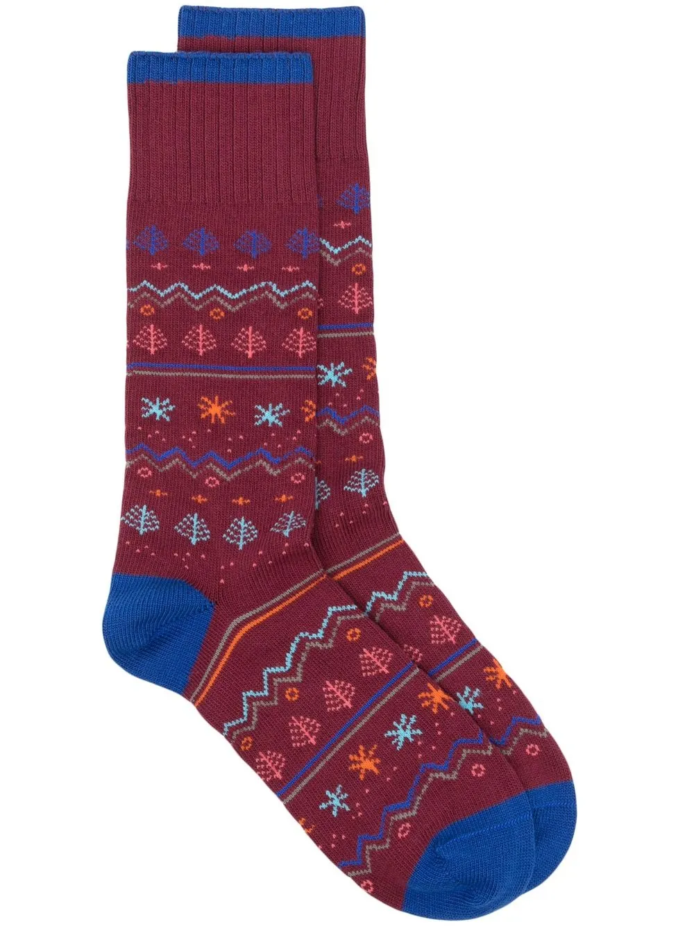 

Paul Smith embroidered knitted socks