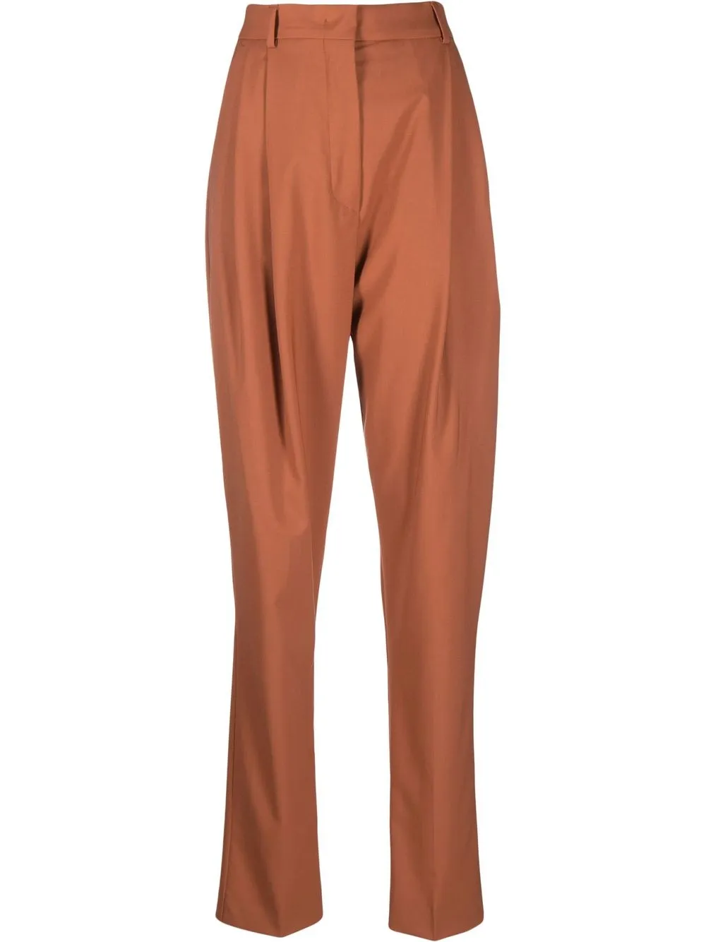 

Max Mara pantalones de vestir con pinzas - Rojo