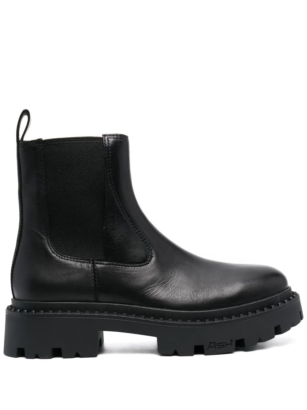 

Ash Genesis Mustang leather boots - Negro