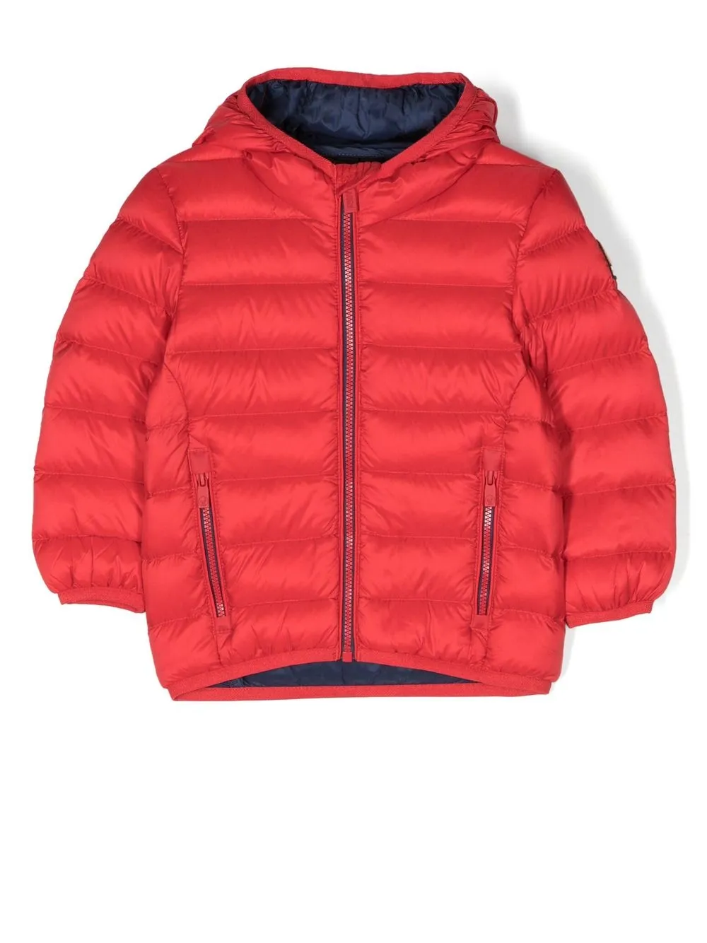 

Ciesse Piumini Junior chamarra capitonada con capucha - Rojo