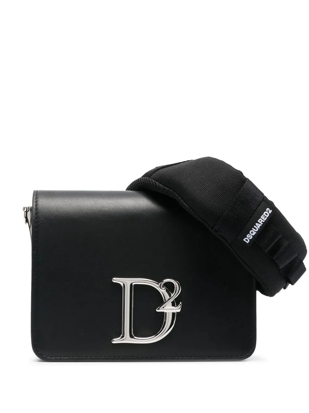 

Dsquared2 bolsa de hombro con asa - Negro