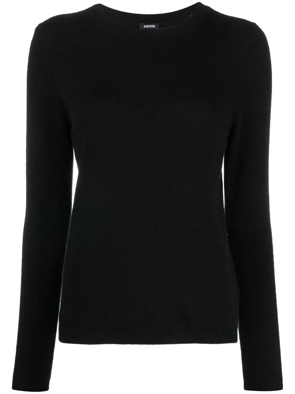 

ASPESI crew-neck cashmere jumper - Black