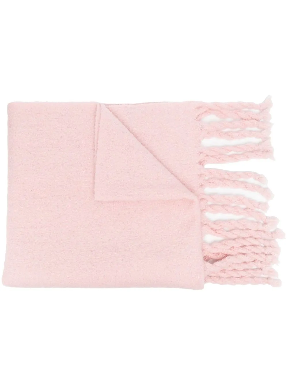 

Ader Error bufanda tejida oversize - Rosado