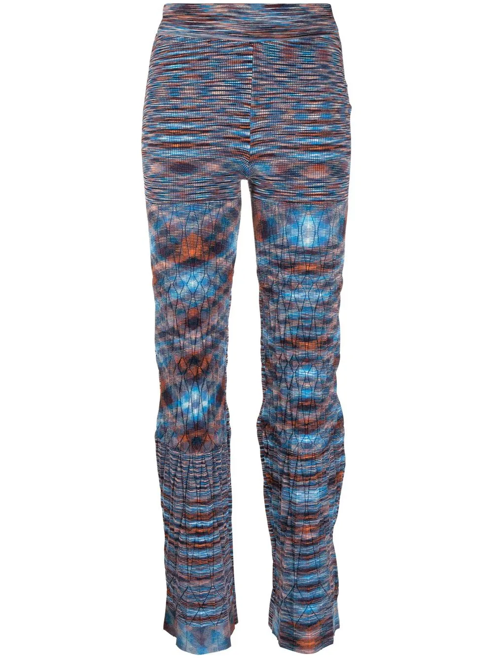 

Simkhai knitted flared trousers - Blue