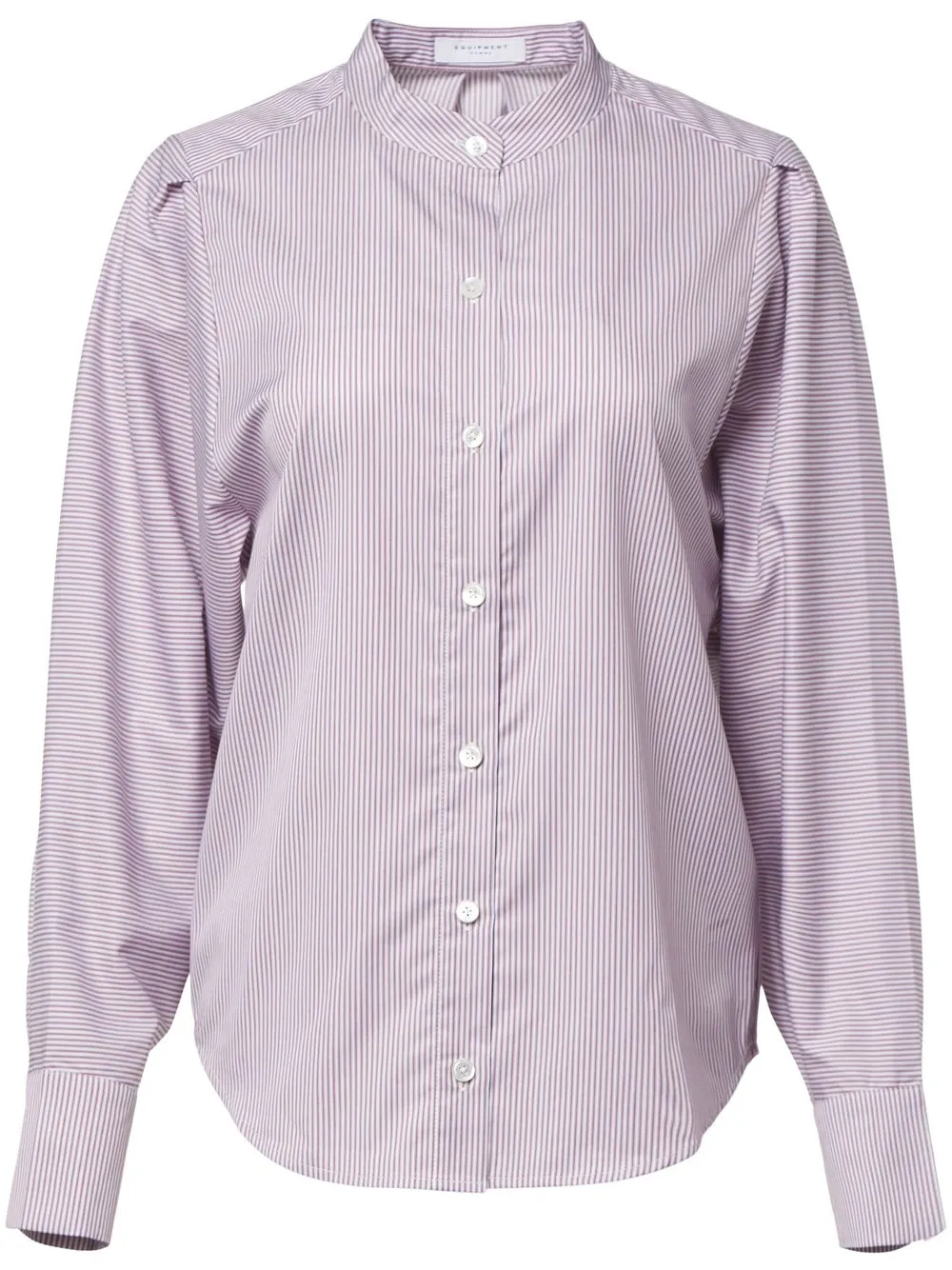 

Equipment camisa con cuello mao - Morado