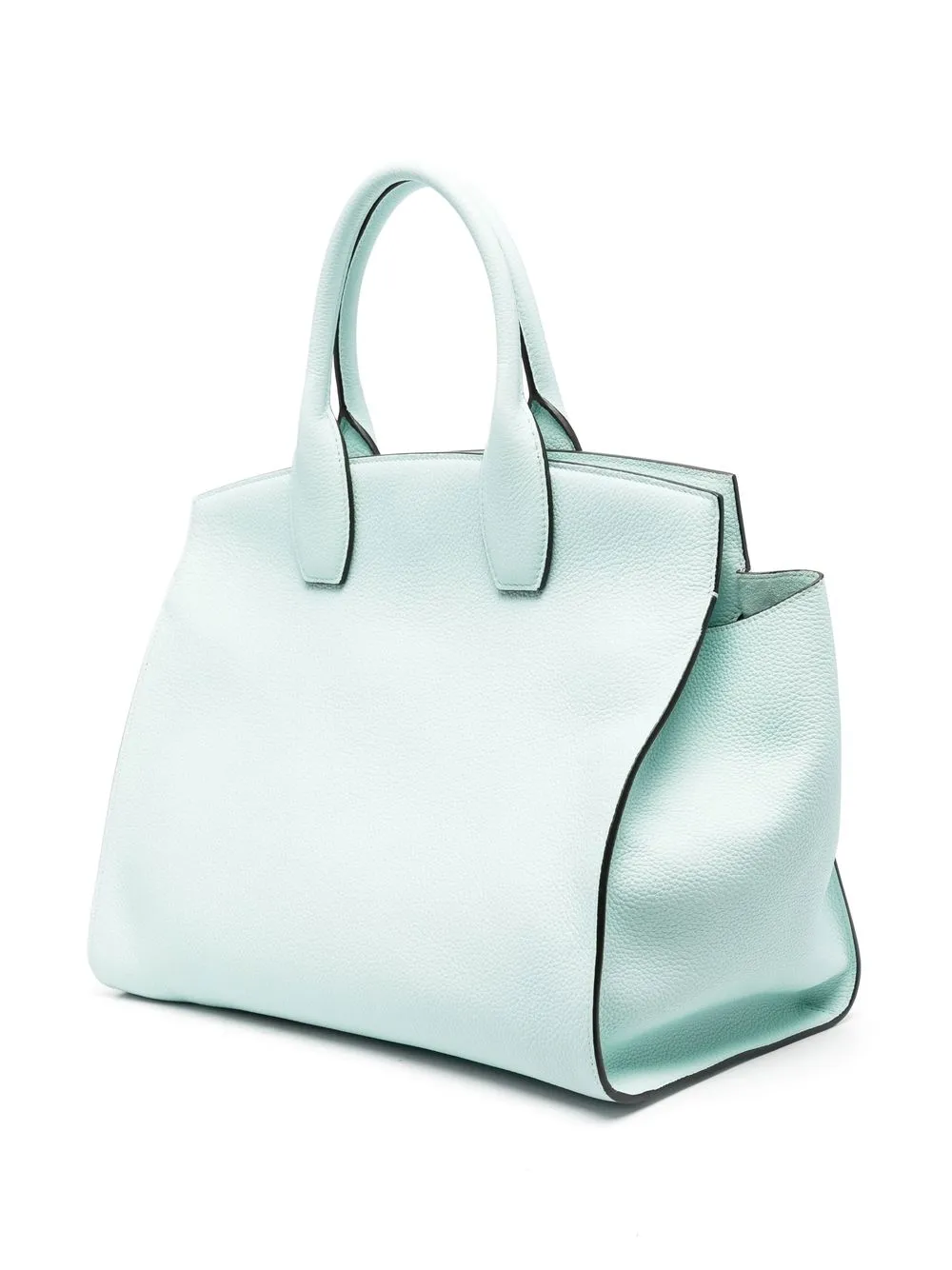  Ferragamo Gancini-clasp Tote Bag - Green 