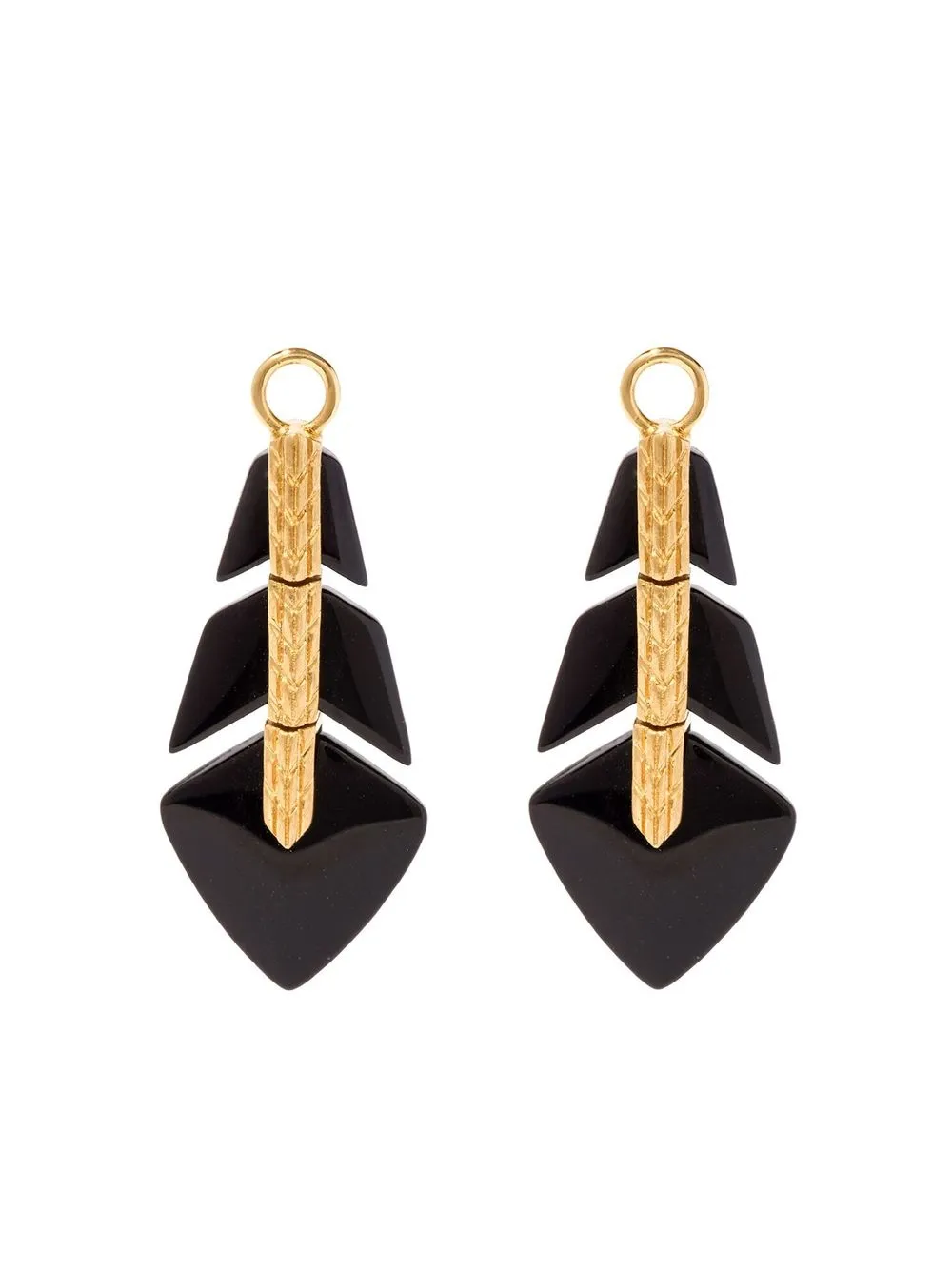 Annoushka 18kt geelgouden oorbellen