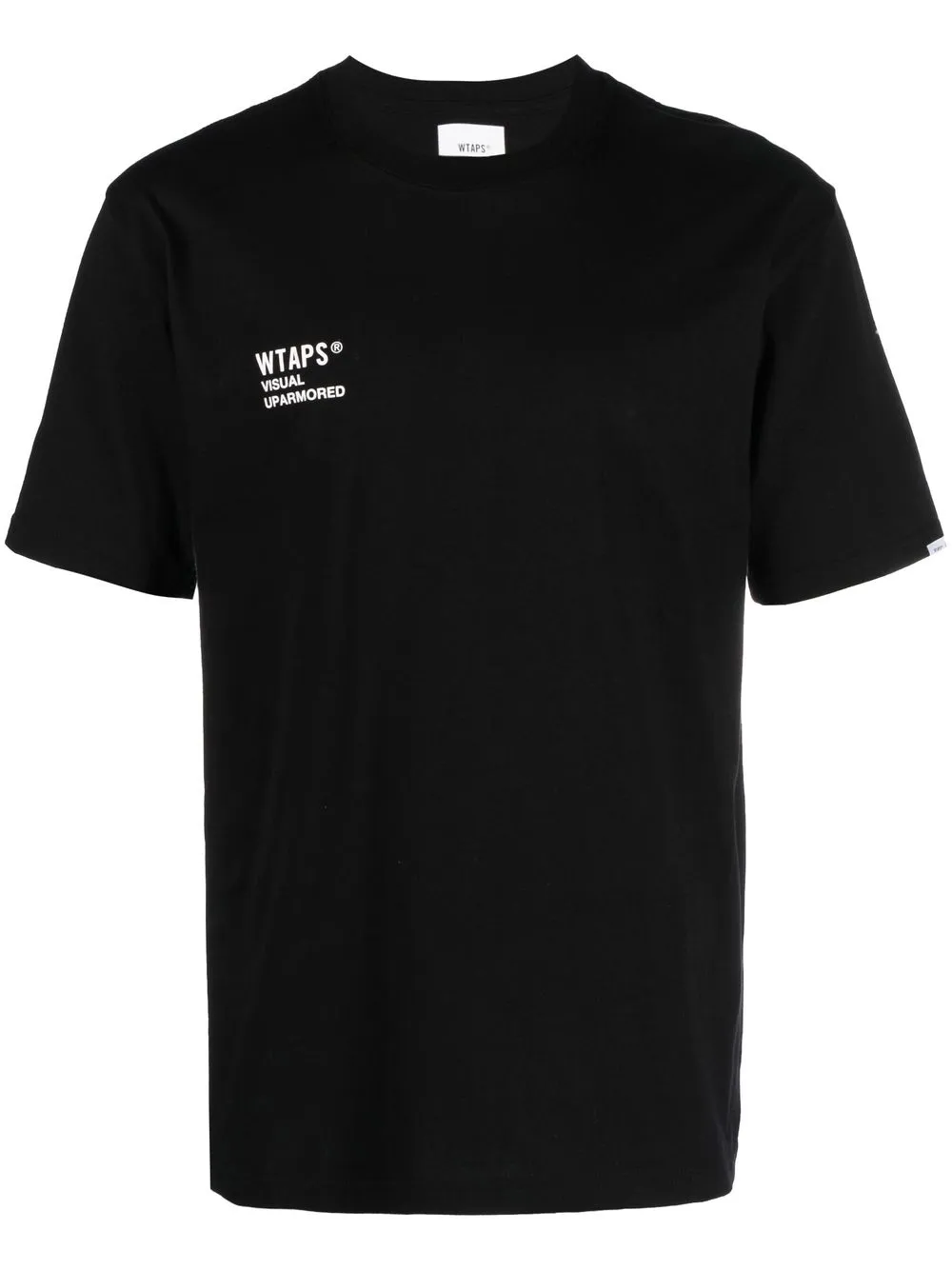 

WTAPS playera con logo estampado - Negro