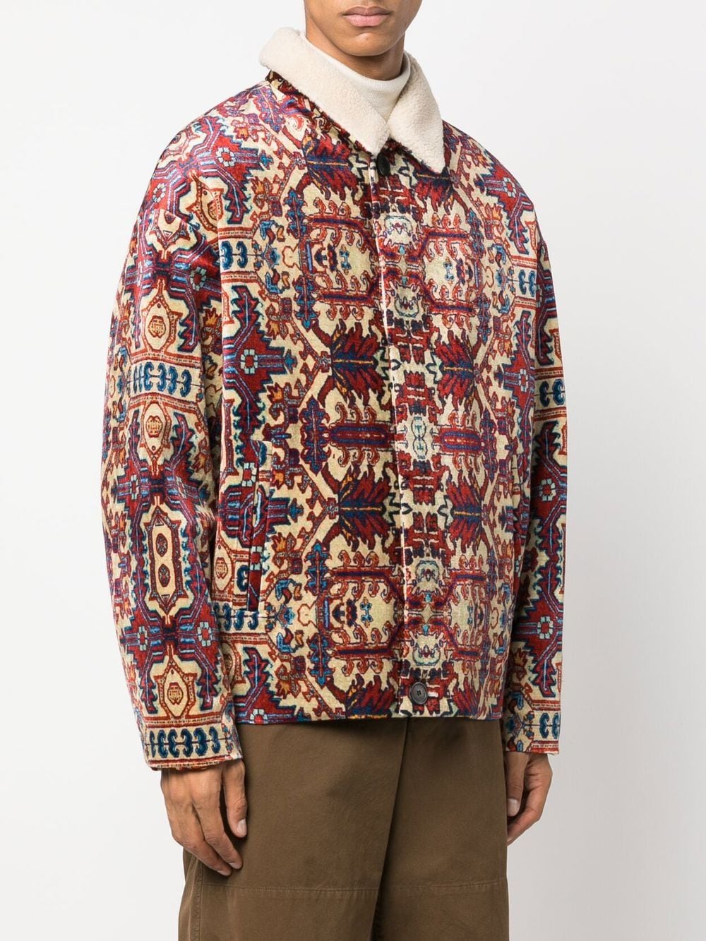 Isabel Marant Men's Gustave Tapestry Jacket in Multi Isabel Marant