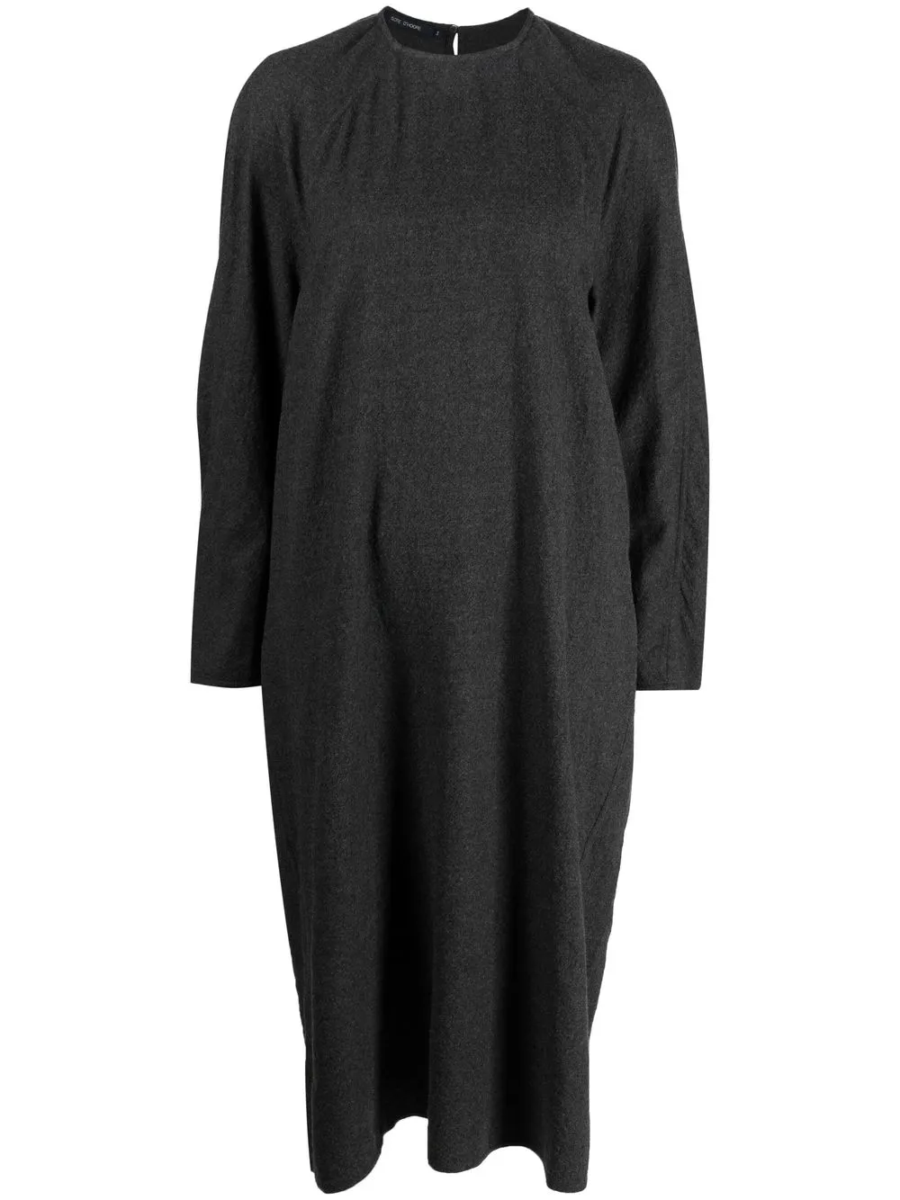 

Sofie D'hoore vestido con mangas raglán - Gris
