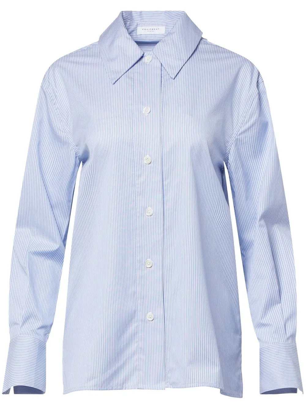 

Equipment camisa con estampado de rayas - Azul