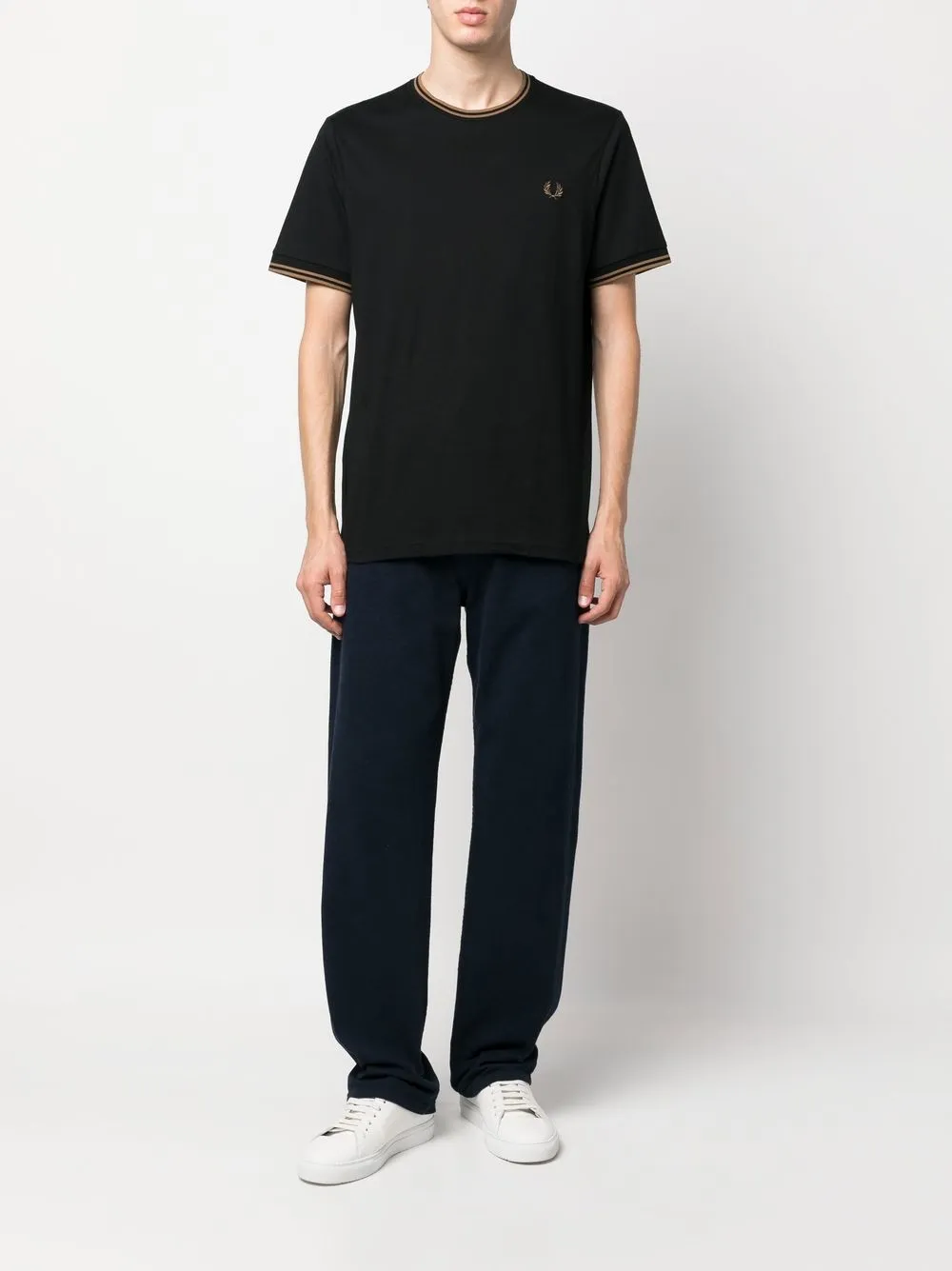 Fred Perry playera con ribete de rayas | Playeras | Image 2
