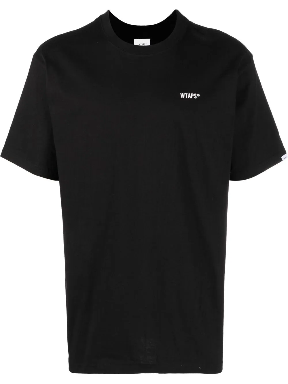 

WTAPS playera WTVUA con estampado del logo - Negro