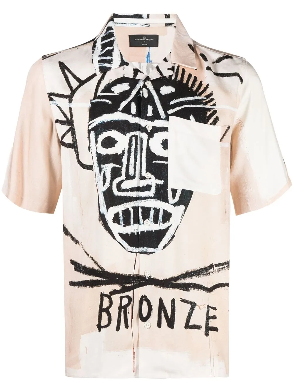 

Neuw x Basquiat short-sleeve shirt - Neutrals
