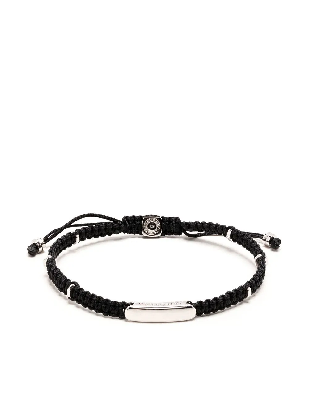 

Tateossian Macramé braided bracelet - Black