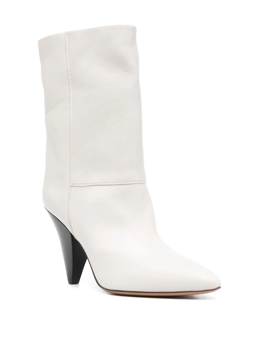 CL 'Love Is A Boot' Ankle Boots 100mm Calf and Patent Leather Multicolor main image 1