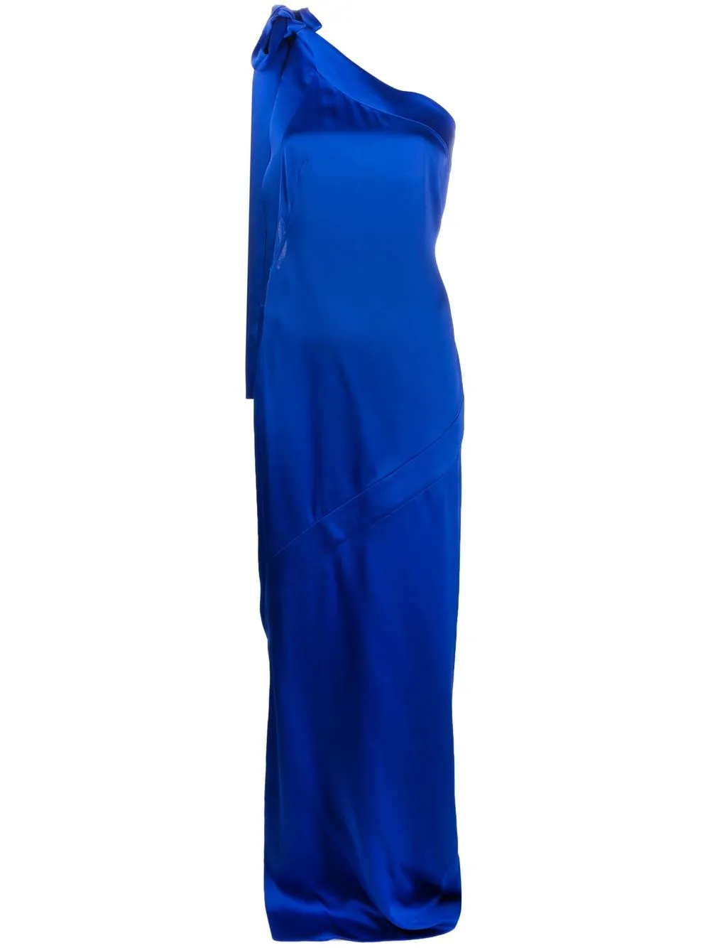 

TOM FORD vestido de noche con cuello halter - Azul