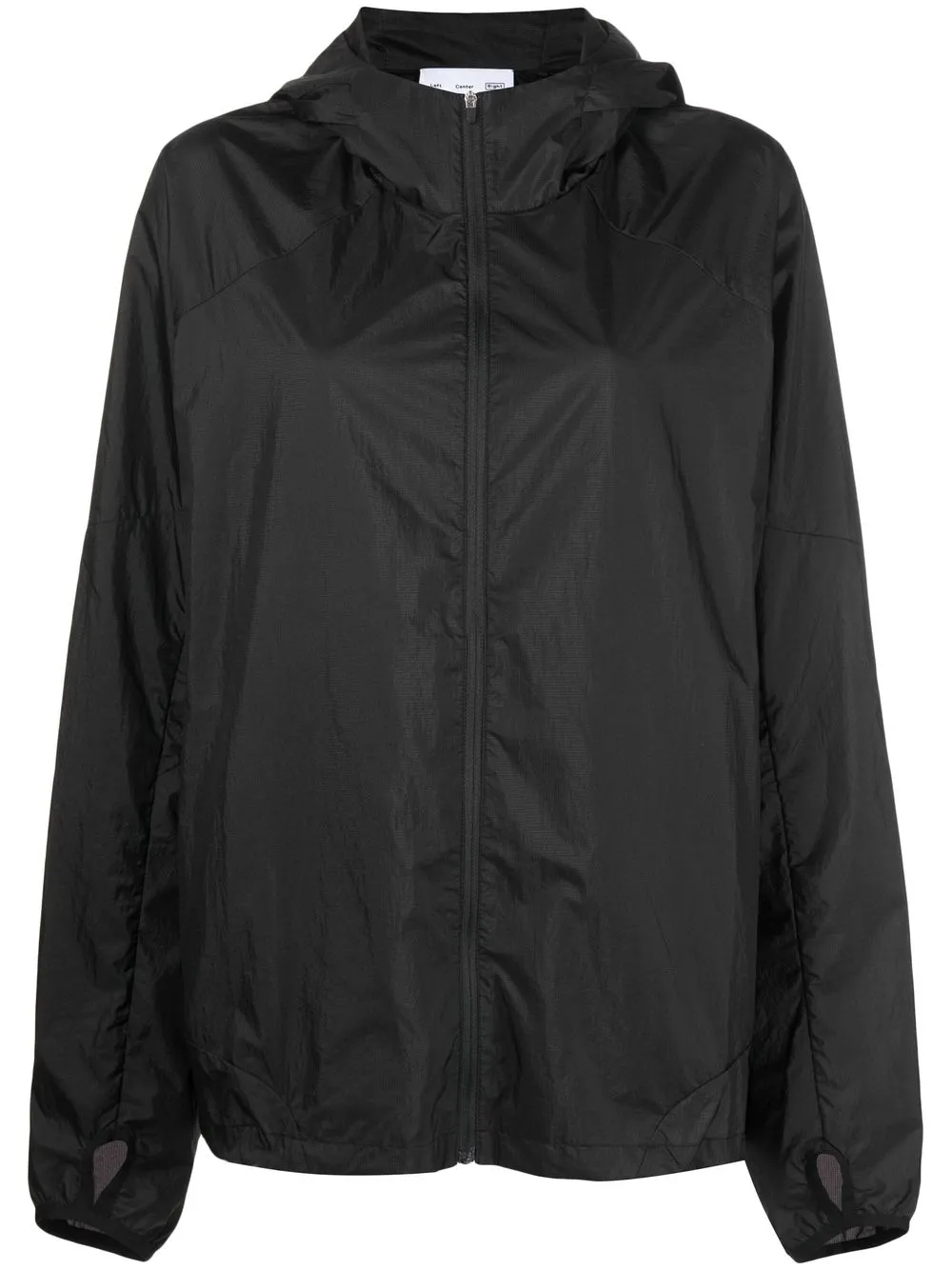 

Post Archive Faction thumb-hole hooded jacket - Black