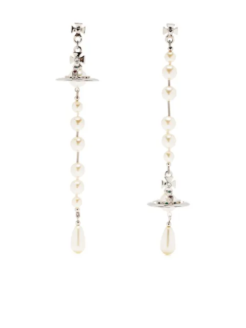 Vivienne Westwood Broken Pearl drop earrings