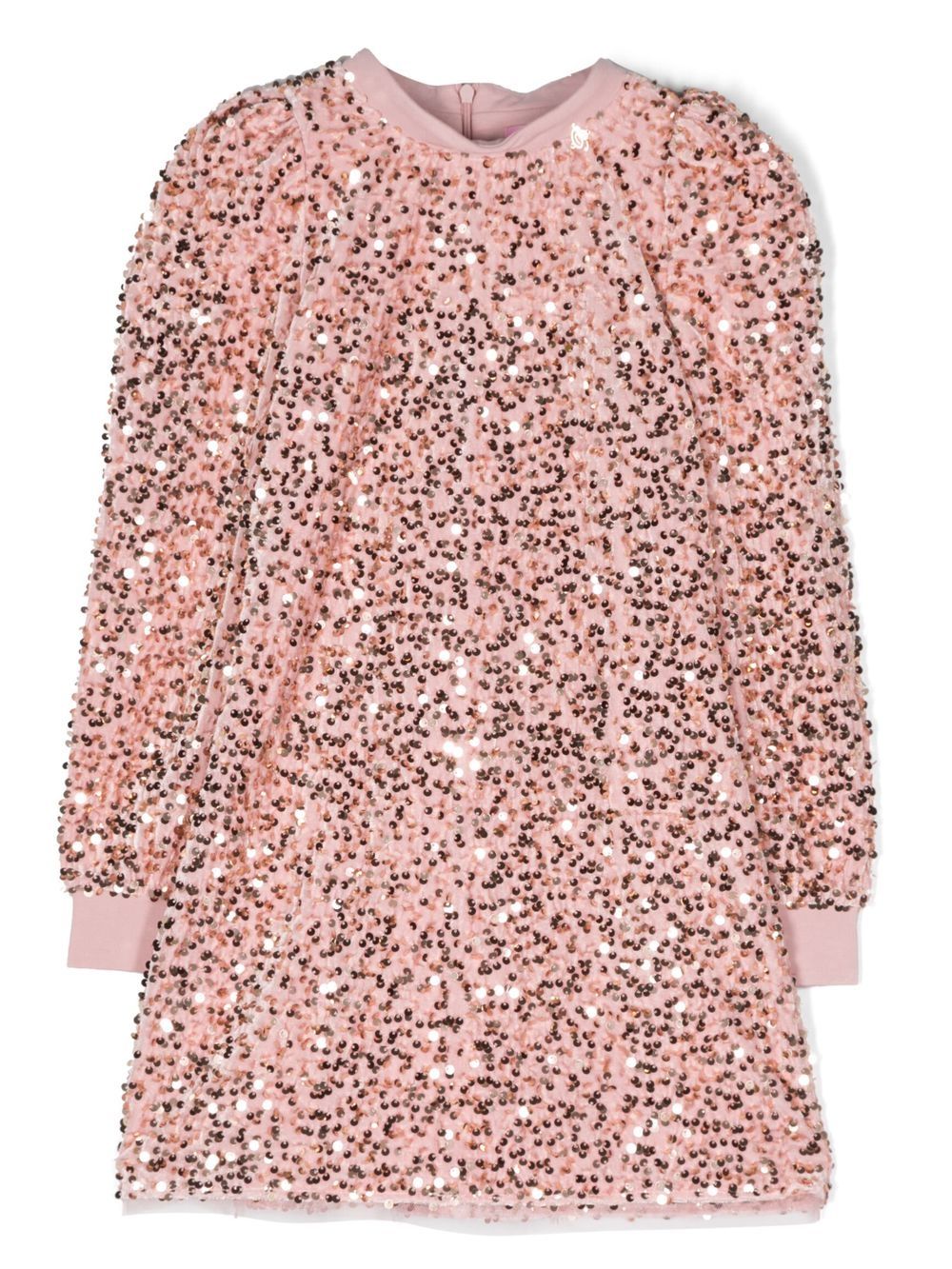 Miss Blumarine sequin-design shift-dress - Pink