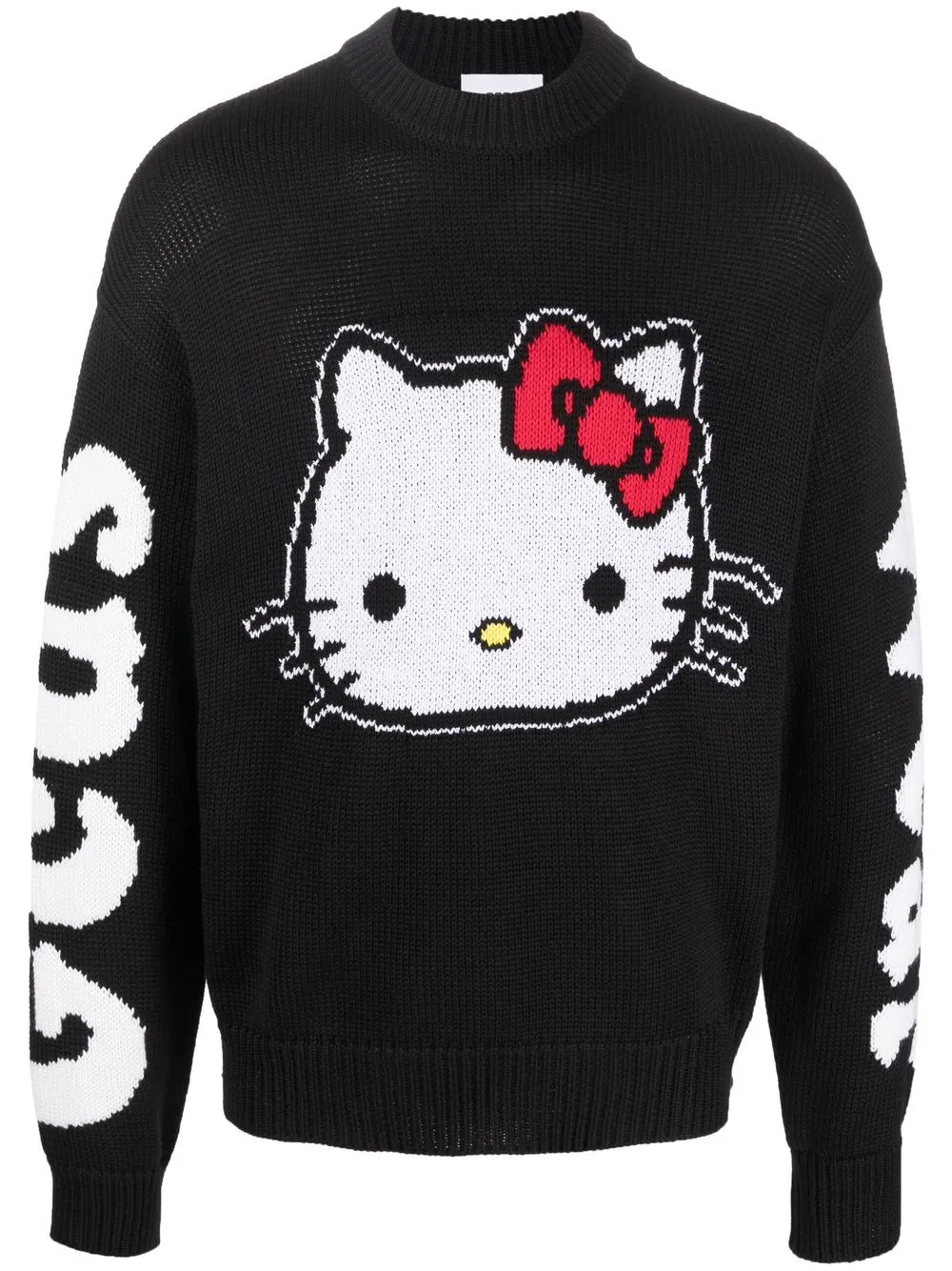 

Gcds suéter con cuello redondo de Gcds x Hello Kitty - Negro