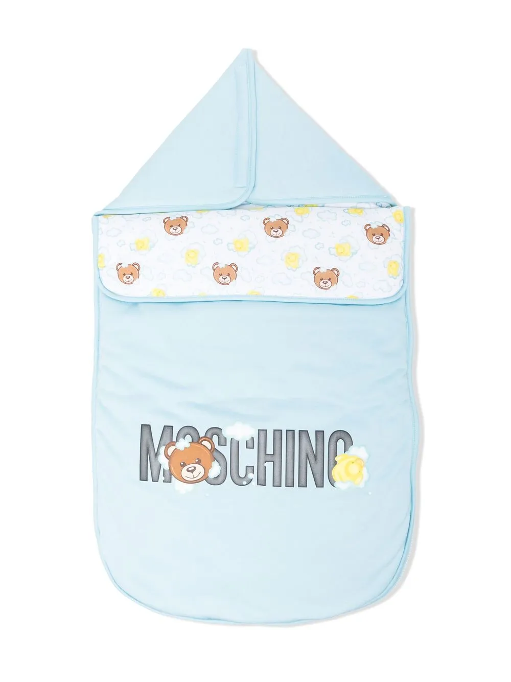 

Moschino Kids sleeping bag con estampado Teddy Bear - Azul