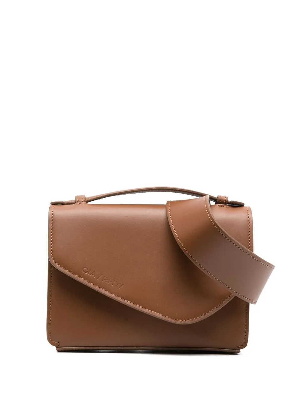 

GIABORGHINI x Rosie Huntington-Whiteley leather belt bag - Brown