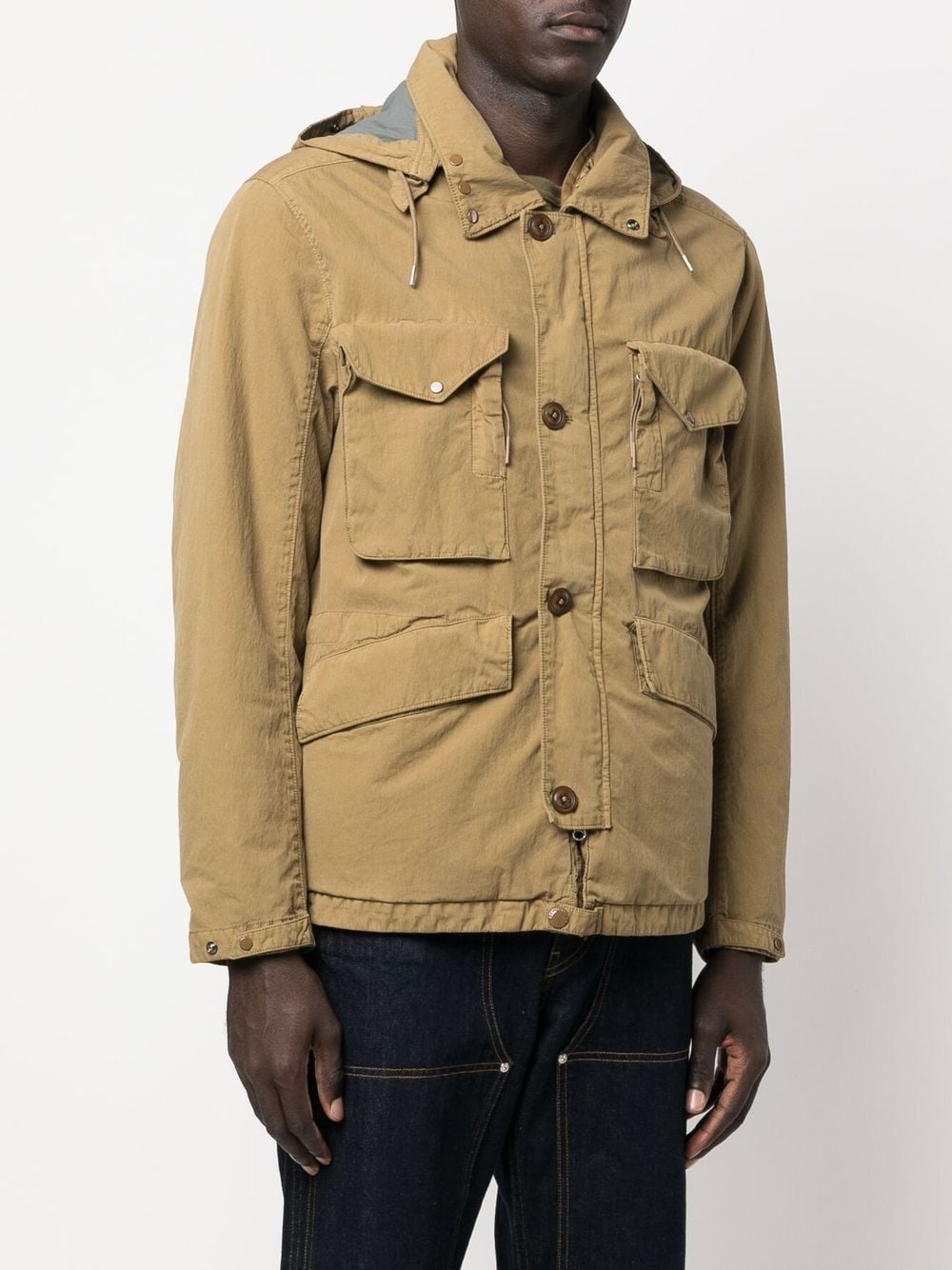 C.P. Company Goggles-detail Layered Jacket - Farfetch