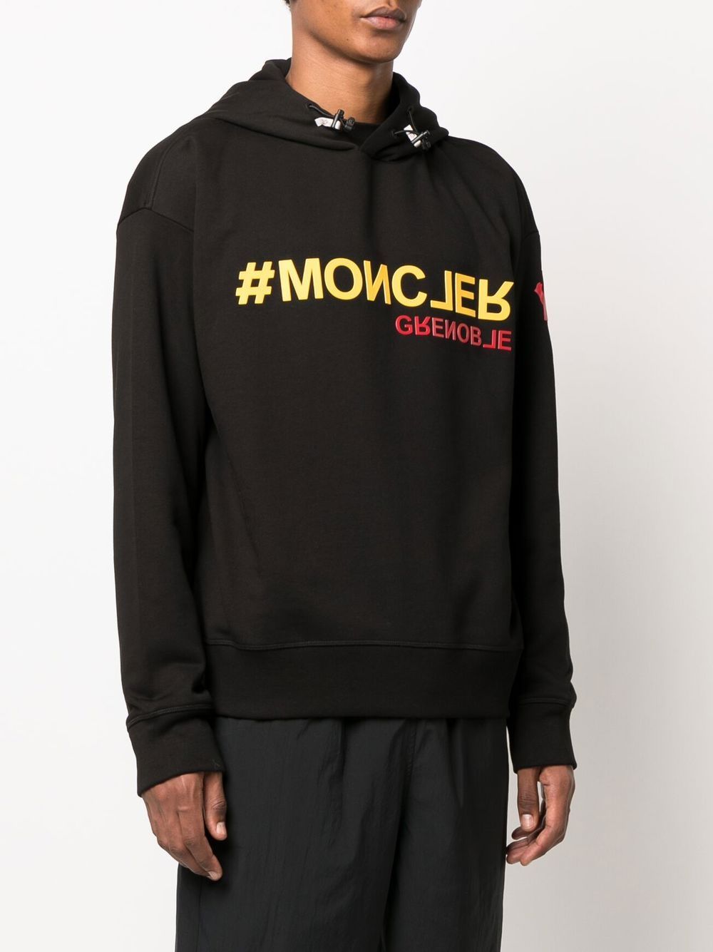 Moncler Grenoble モンクレールグルノーブル Hashtag ロゴ パーカー - FARFETCH