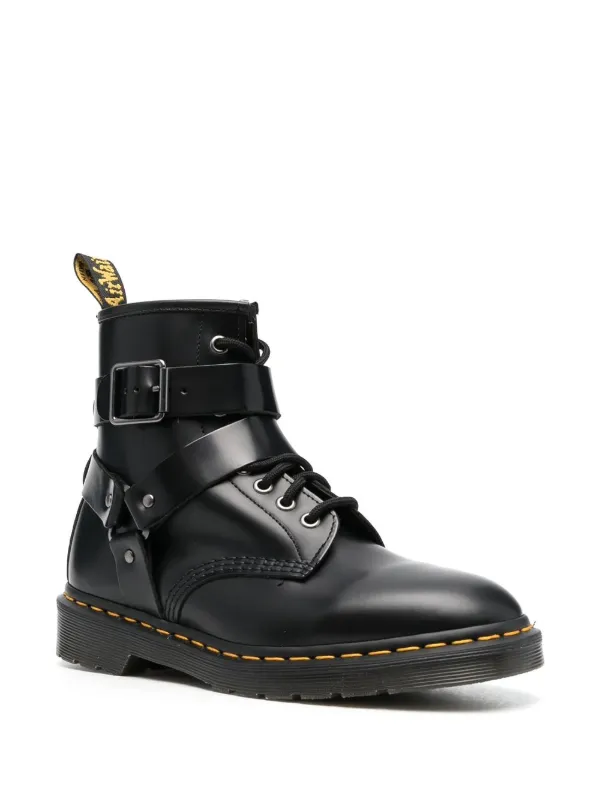 Dr. Martens side-buckle Detail lace-up 