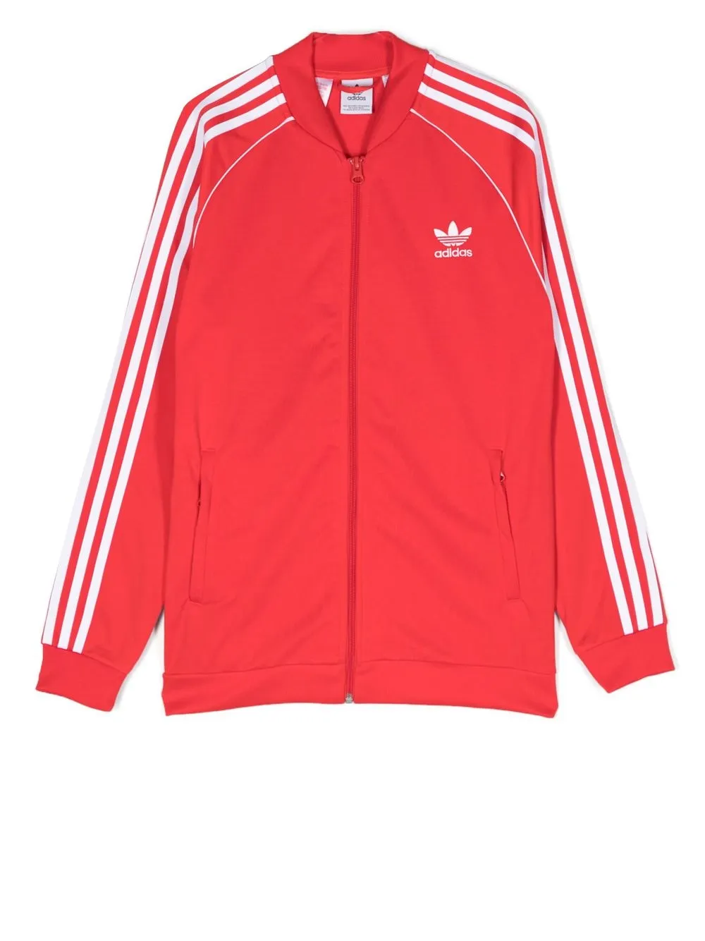 

adidas Kids chamarra con logo bordado - Rojo