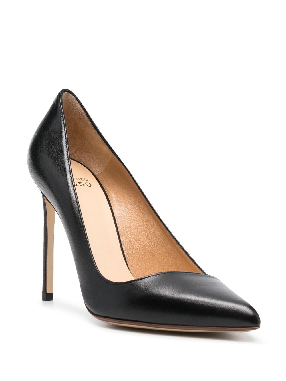 

Francesco Russo 110mm pointed toe pumps - Black