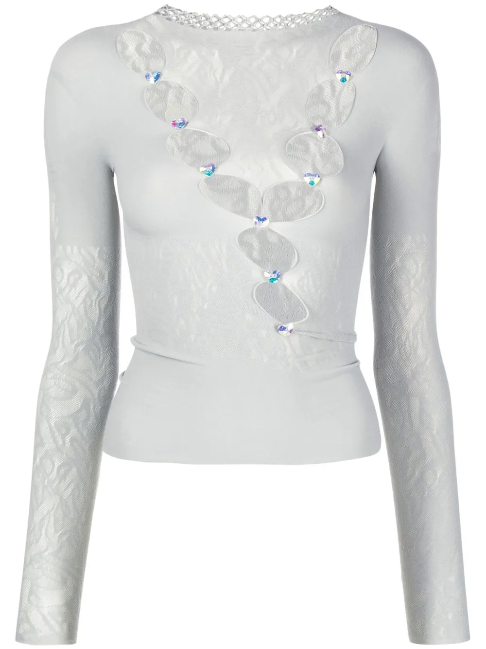 

POSTER GIRL top Theodora - Gris