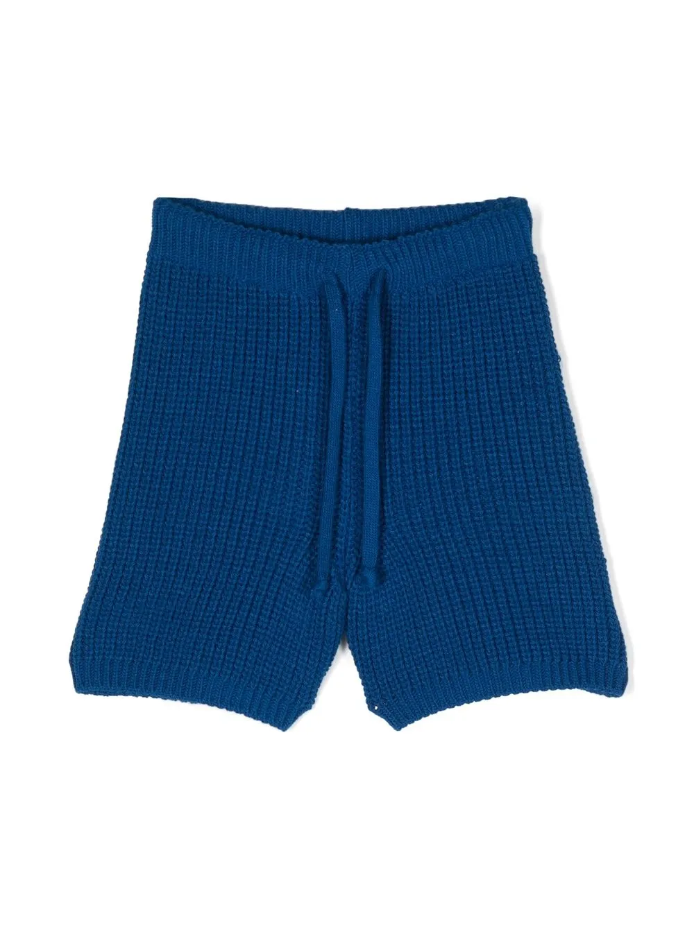 

Miss Grant Kids knitted drawstring shorts - Blue