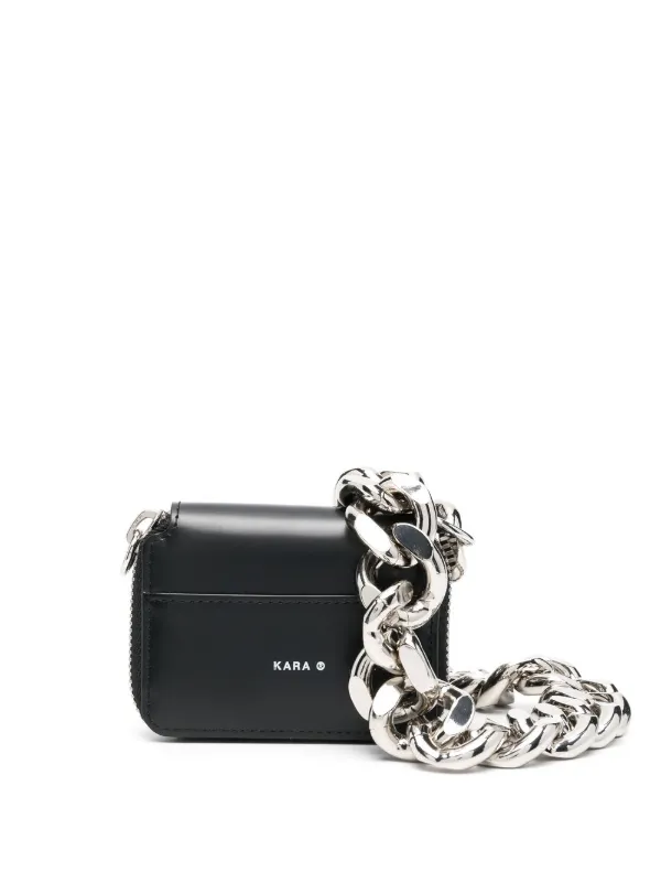 Kara Cobra crystal-embellished Bike Wallet - Farfetch