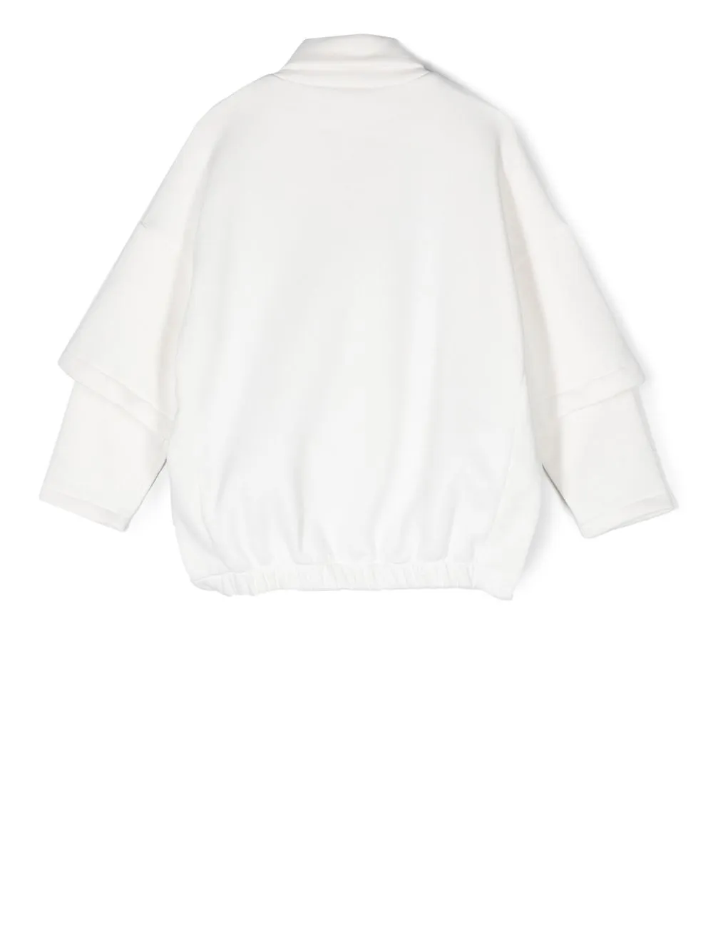 

Miss Grant Kids layered long-sleeve sweatshirt - White