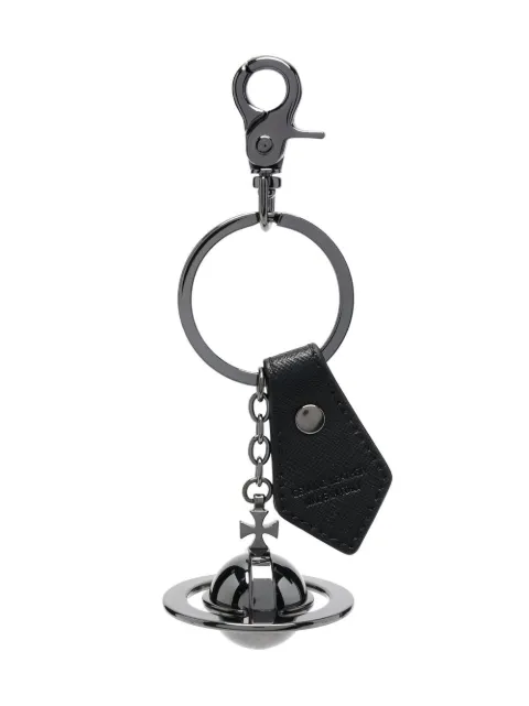 Vivienne Westwood Saffiano Orb keychain