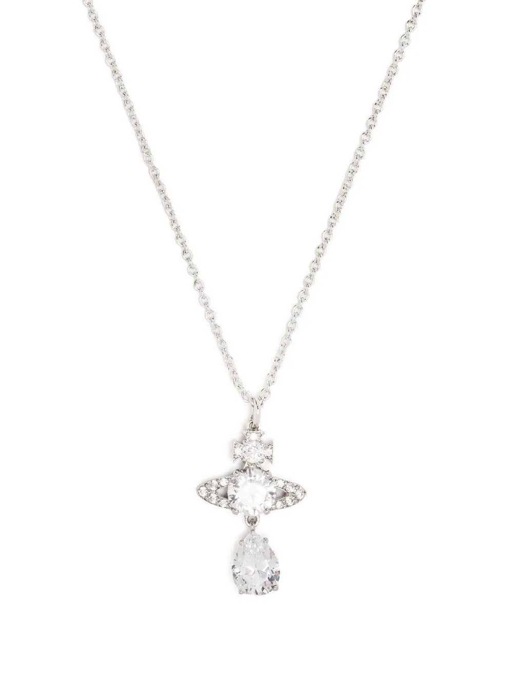 

Vivienne Westwood Orb-pendant chain necklace - Silver