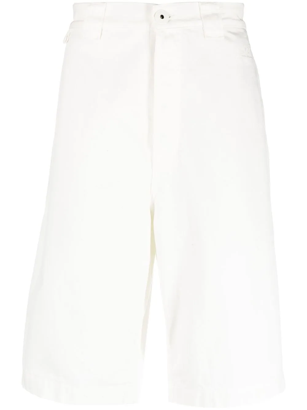 

Lanvin shorts de mezclilla con bolsillos - Blanco