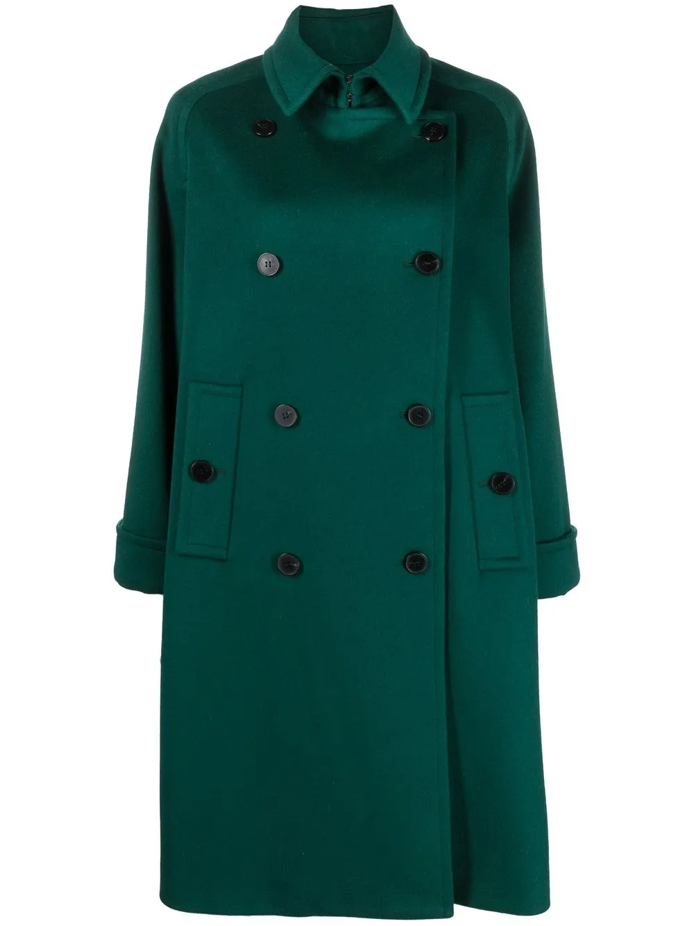 Image 1 of Alberto Biani double-breasted virgin wool coat