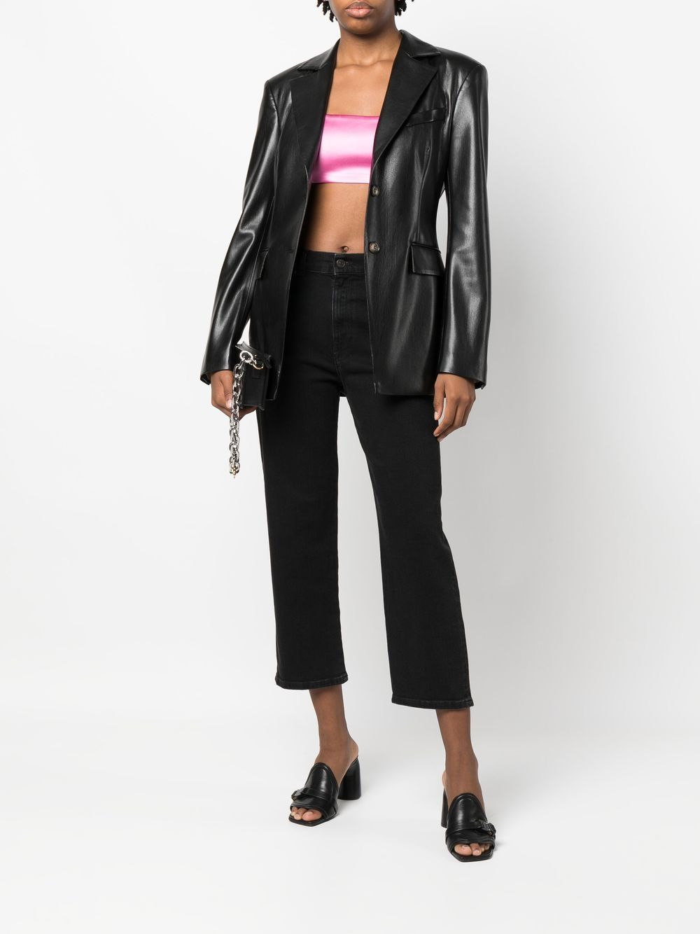 Image 2 of Diesel straight-leg cropped jeans