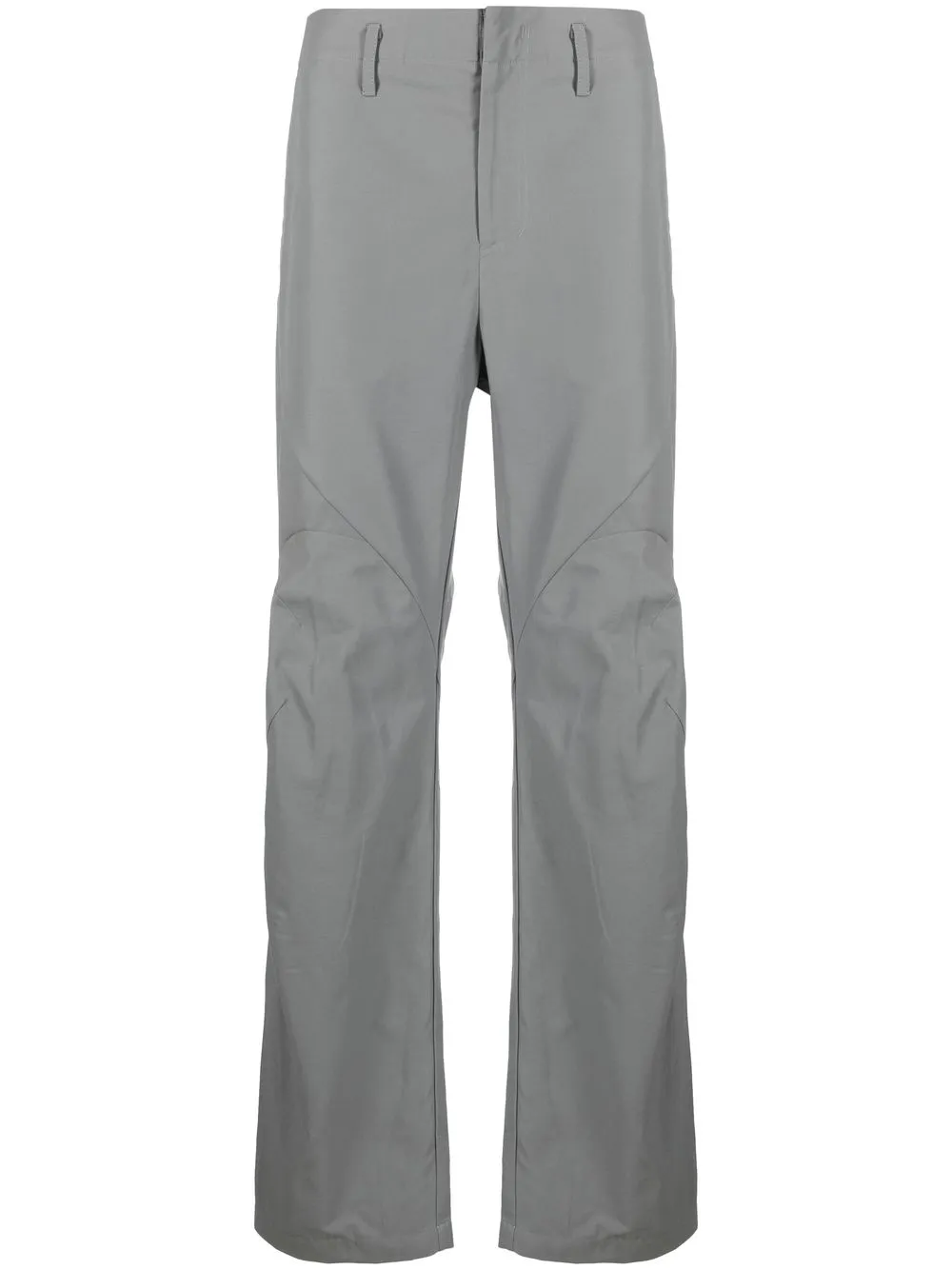 

Post Archive Faction pantalones rectos con tiro alto - Gris