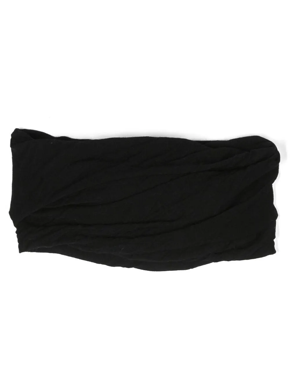 

Forme D'expression Cabriolet collar beanie - Black