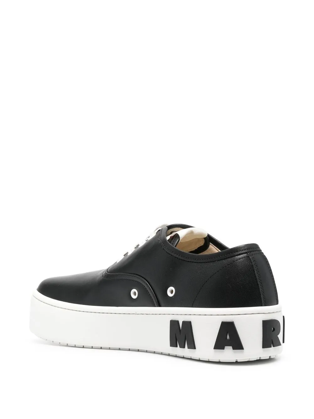 Marni ロゴ プラットフォームスニーカー - Farfetch Marni ロゴ プラットフォームスニーカー - Farfetch