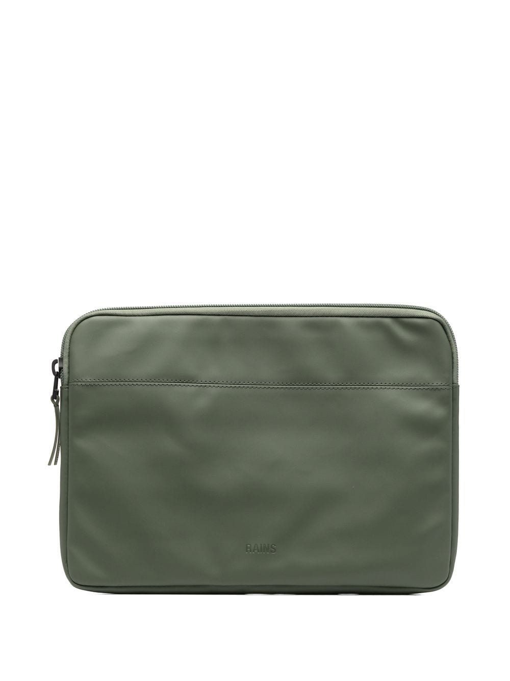 

Rains funda impermeable para laptop con cierre - Verde