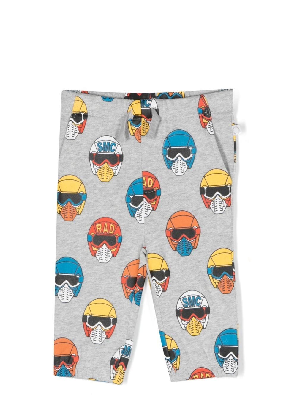 Stella Mccartney Babies' Cartoon-print Track-pants In Grey