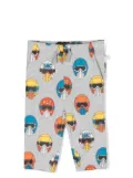 Stella McCartney Kids cartoon-print track-pants - Grey