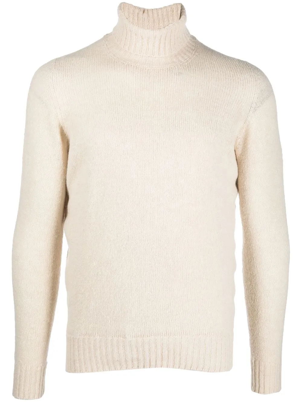 

Drumohr roll-neck long sleeve jumper - Neutrals