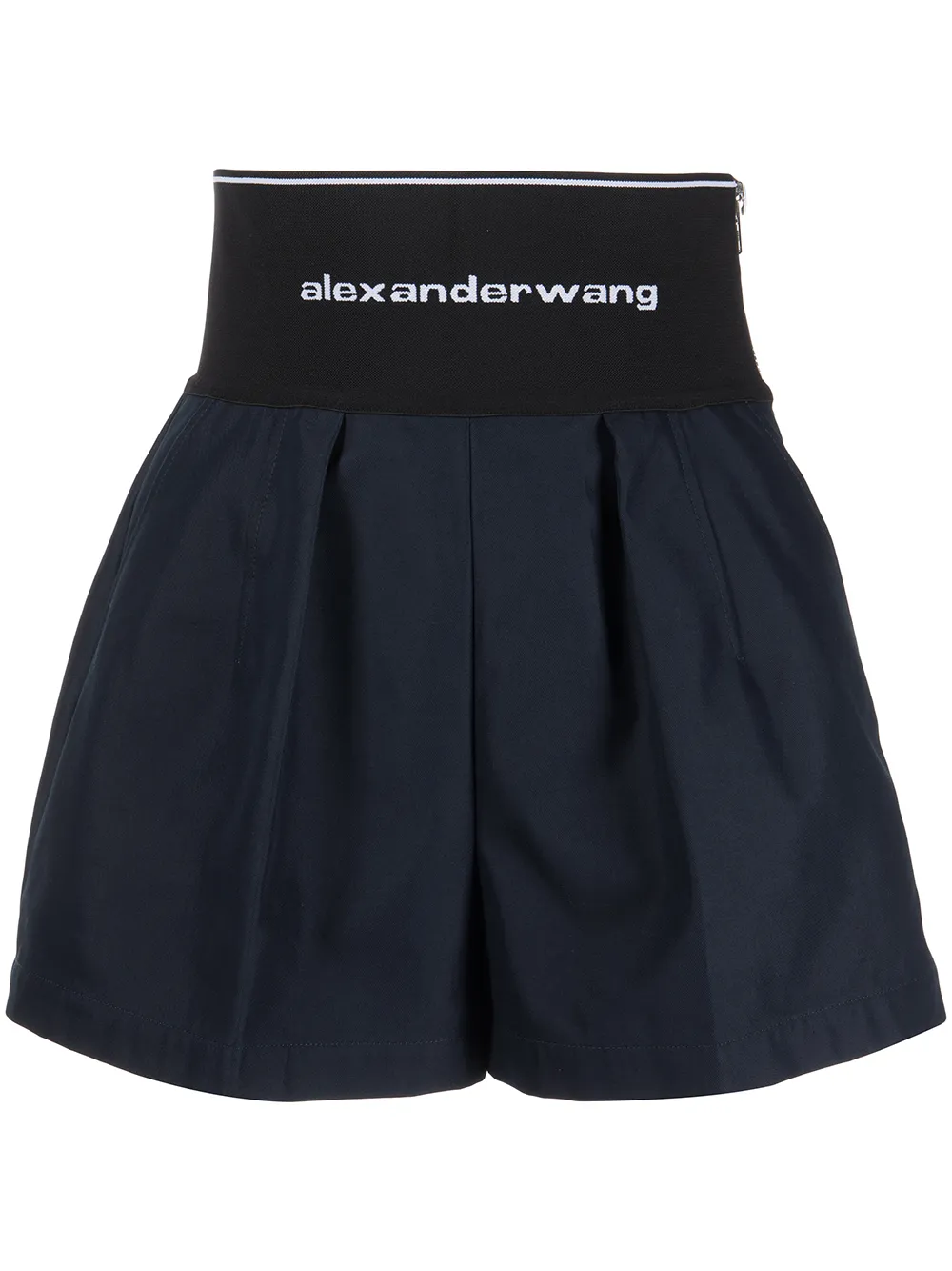 

Alexander Wang shorts con detalle de pinzas - Negro