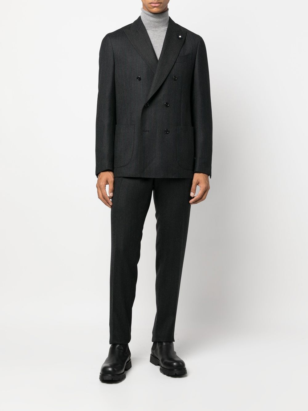 Lardini double-breasted Tailored Suit - Farfetch